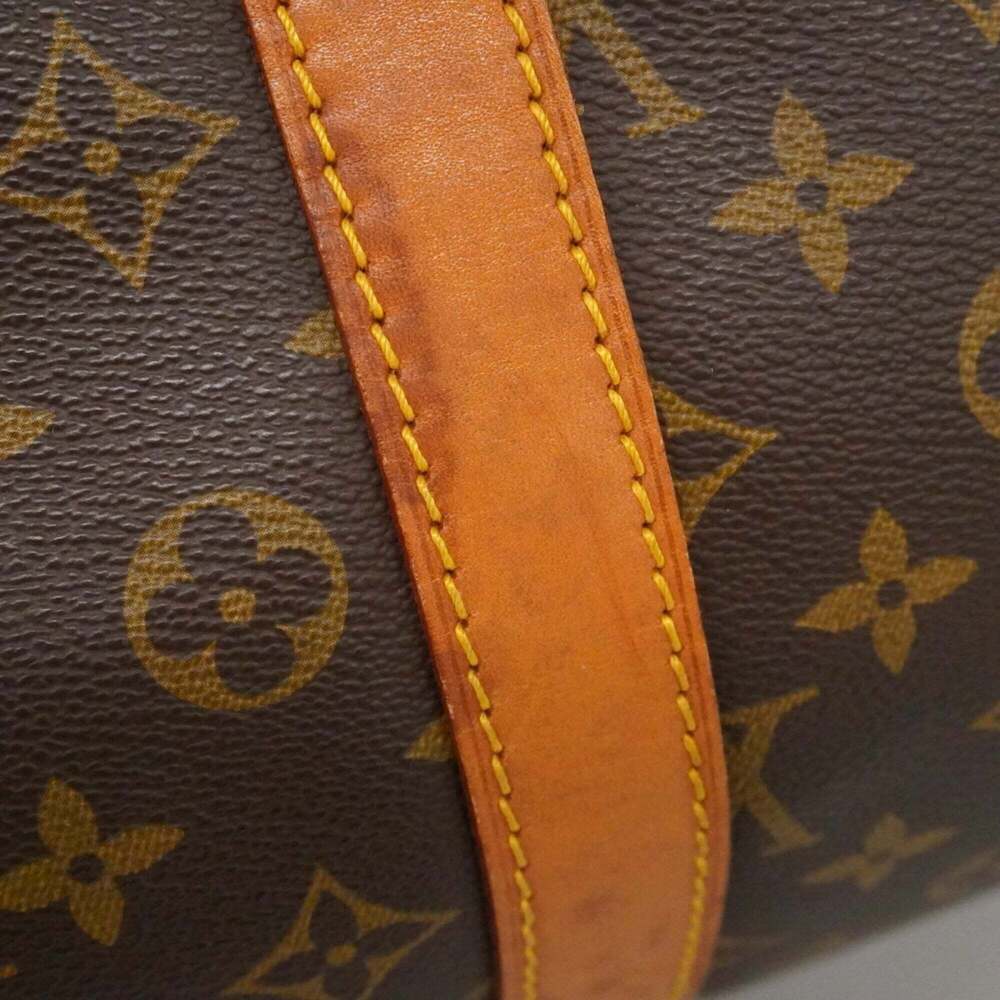 LOUIS VUITTON Brown Monogram Keepall 55 Boston Bag - Picture 11 of 13